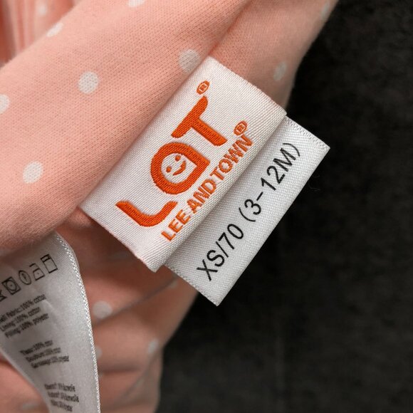 LOT Lee And Town Baby 3M 6M-12M Wearable Sleeping Back Sleep Sack Pink Winter - Picture 5 of 6